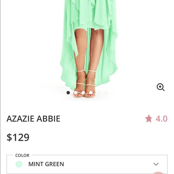 Azazie Abbie Bridesmaid Dress - Picture 3 of 3